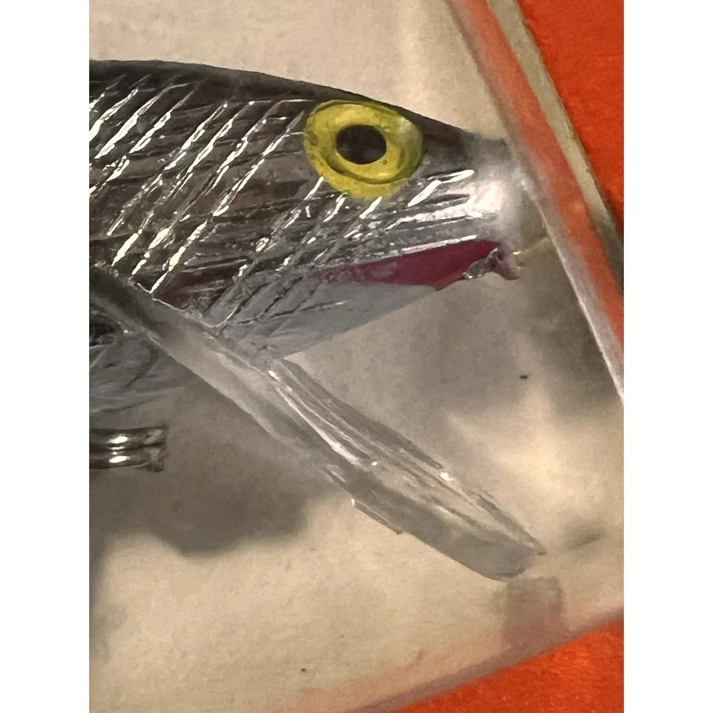 Vintage Kingsword #296 Japan Fishing Lure NIP Silver Black Minnow Willis Import